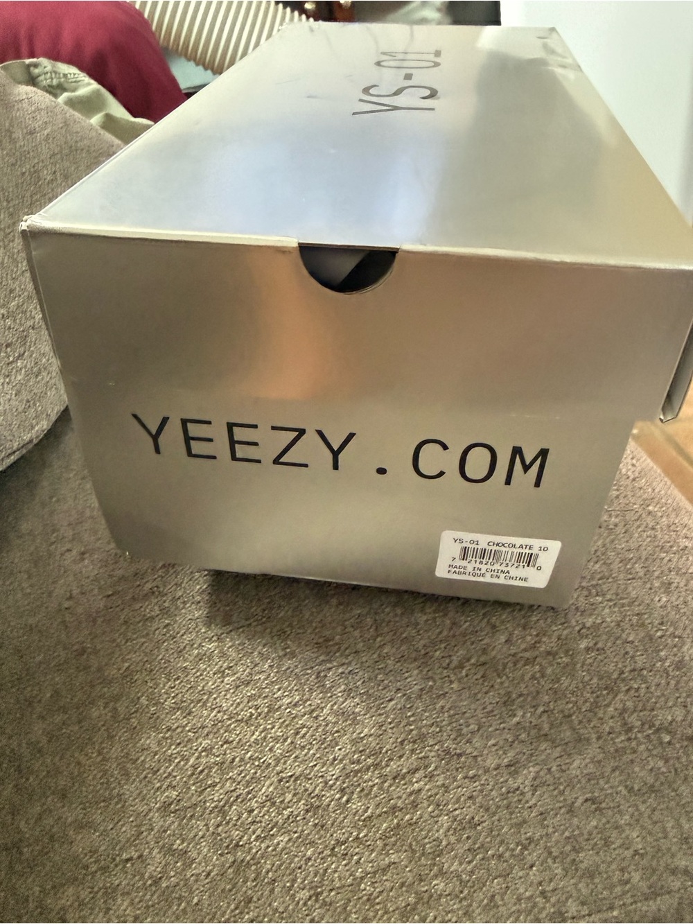 Yeezy Chocolate slides